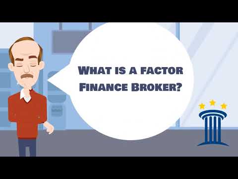 What is a factor finance broker?