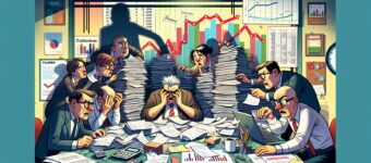 Small business owners facing cash flow challenges