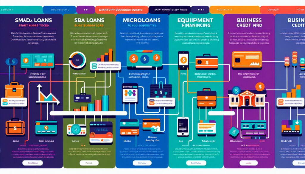 The different types of startup business loans