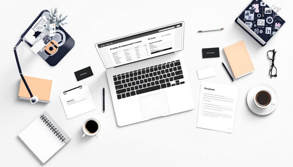 Various tools and templates for creating professional invoices