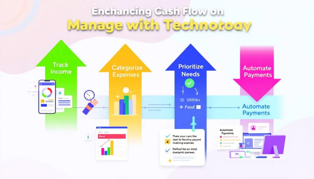 Enhancing cash flow management with technology