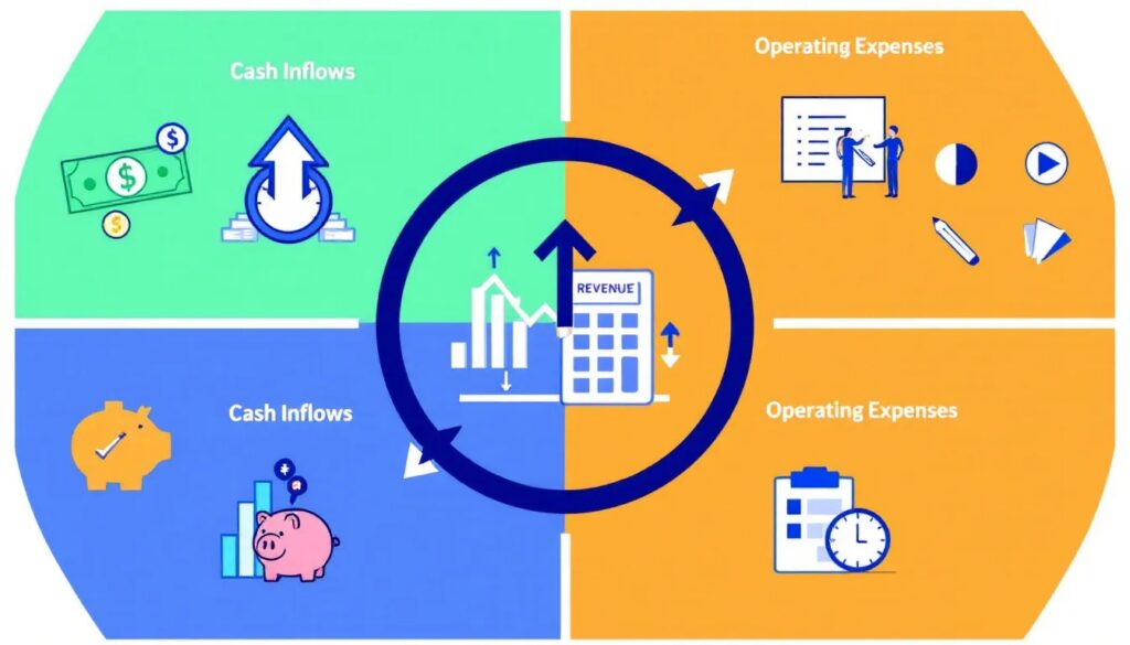 Example of a cash flow statement in practice