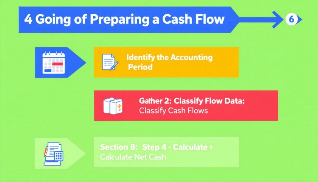 Step-by-step guide to preparing a cash flow statement